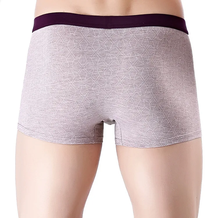 Мужское нижнее белье хлопковые трусы мужские шорты Однотонные трусы|Мужские