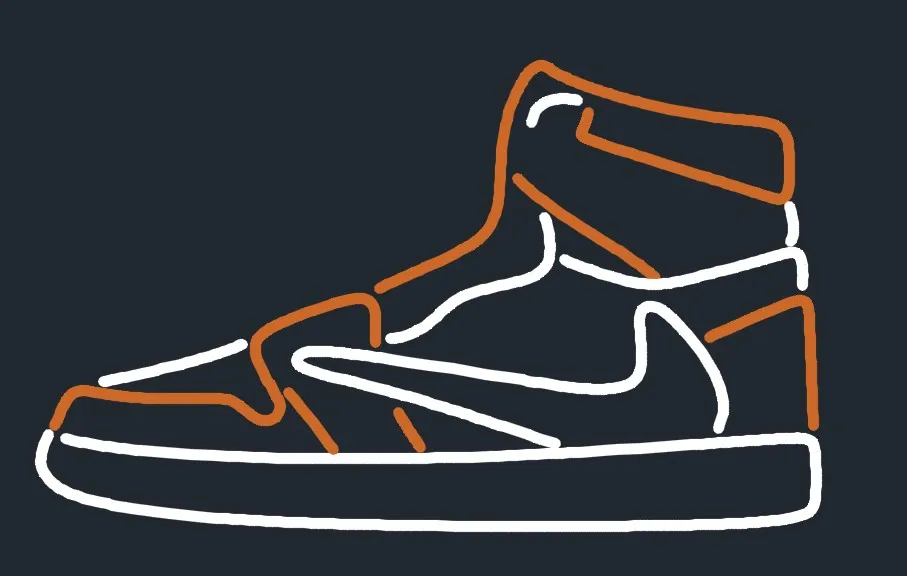 Неоновый светильник для обуви под заказ - Испускаемый цвет: Shoe