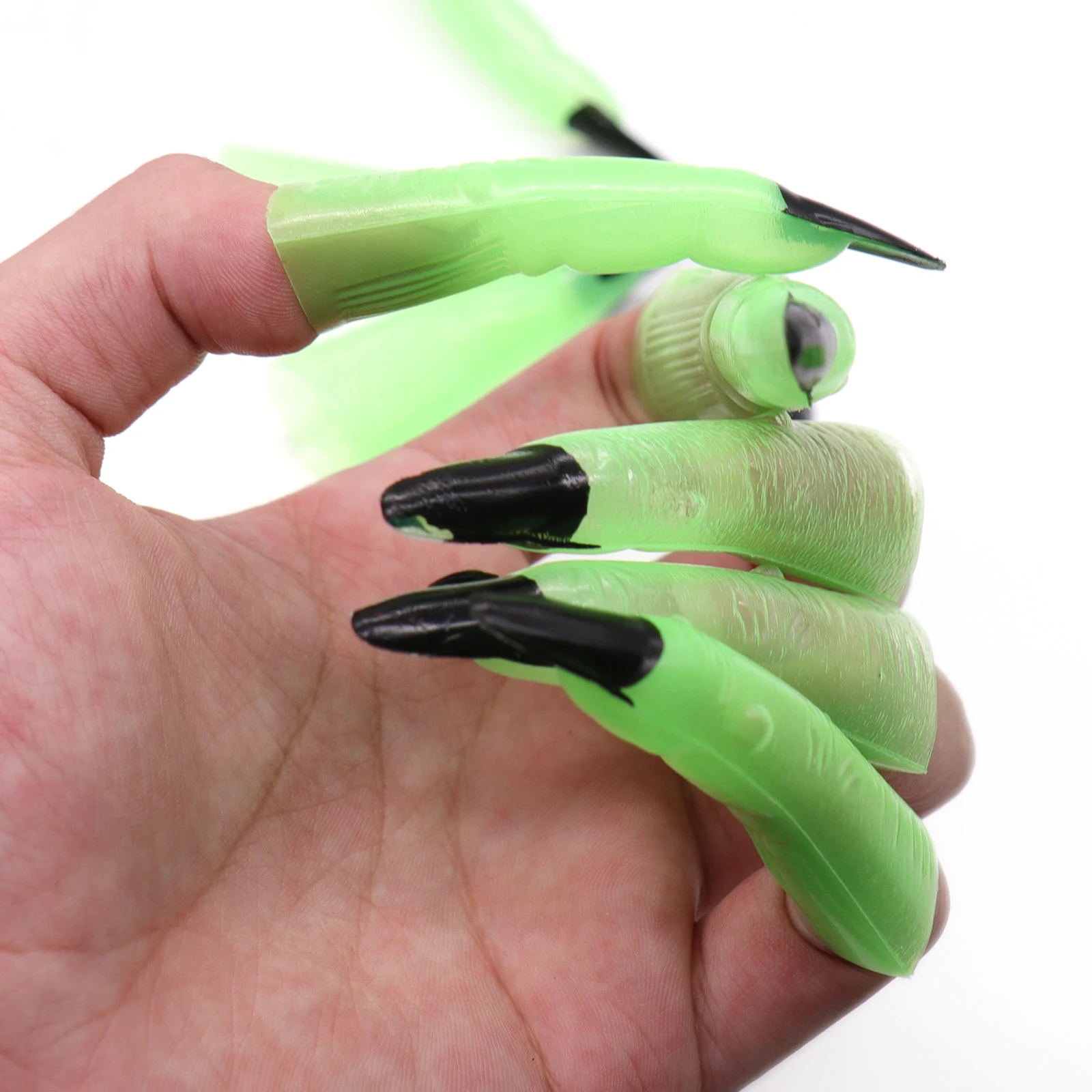 10 шт./лот набор для Хэллоуина ведьмы палец Ложные игрушки ногтей DIY Хэллоуин