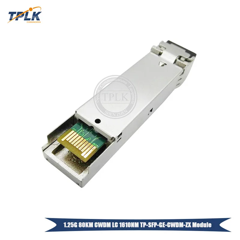 10 шт./лот высококачественный 1 25G 80KM CWDM LC 1610 нм фототрансивер модуль одномодовый