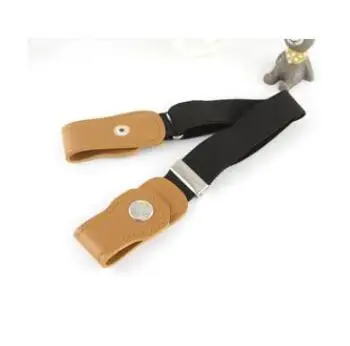 kid belt Без пряжки эластичный пояс с пряжкой свободный без пряжки стрейч ремень женские плюс ремни для джинсов брюки платья - Цвет: kid belt