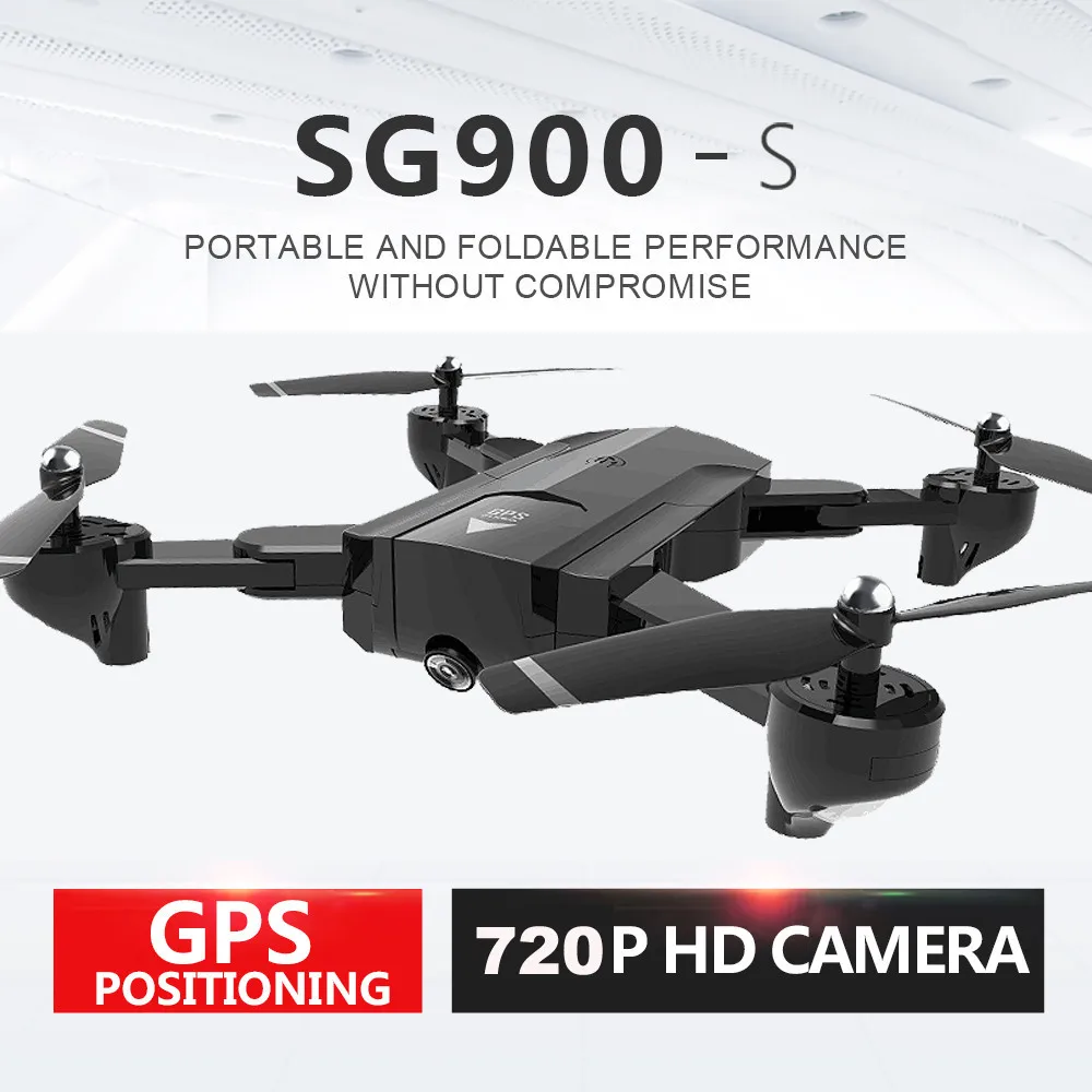 SG900 складной Квадрокоптер 2,4 ГГц 1080P HD камера wifi FPV gps Дрон с фиксированной точкой Новое поступление Прямая поставка