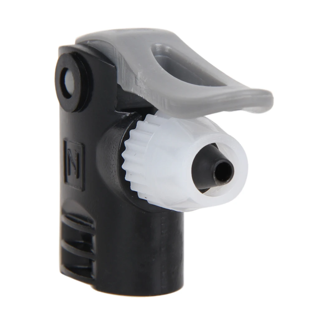 6.1cm x 4cm Bicycle Tyre Tube Replacement Track Dual Head Valve Adaptor Foot Hose Spare | Спорт и развлечения