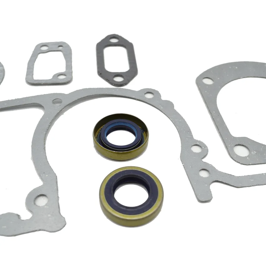 Chainsaw Oil Seal Gasket Set of Cylinder Carburetor Muffler for Husqvarna 61 66 162 266 268 272 Replace 501522604 503260204 | Инструменты