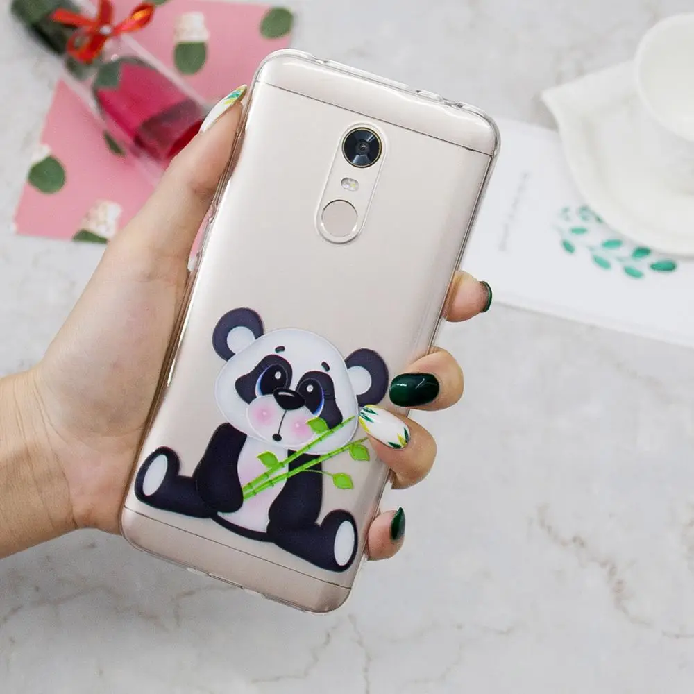 TPU чехол для Xiaomi Redmi 5 Plus мягкий телефона коробка Note5 MEE7 MEG7 MET7 прозрачный