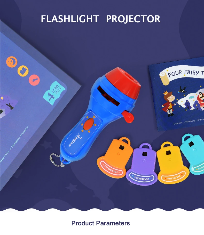 Развивающие светящиеся игрушки для детей дети развивают игры спящие истории выполнения набор детский Подарочный мини фонарик проекционный фонарик