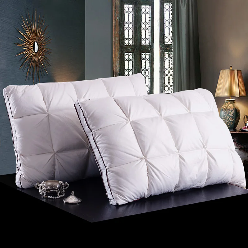 Наволочка из хлопка с гусиным пухом 48x74 см 2 шт.|health care pillow|bedding pillowpillow neck |