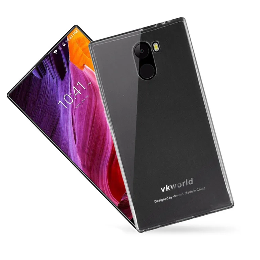 For VKworld Mix Plus Silicon Case Ultra Thin Soft TPU Transparent Mobile Phone Back Cover | Мобильные телефоны и