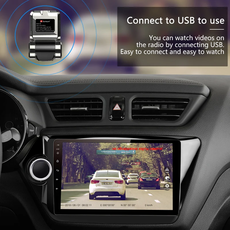 ADAS Мини Автомобильный видеорегистратор камера Full HD LDWS Авто Цифровой Видео
