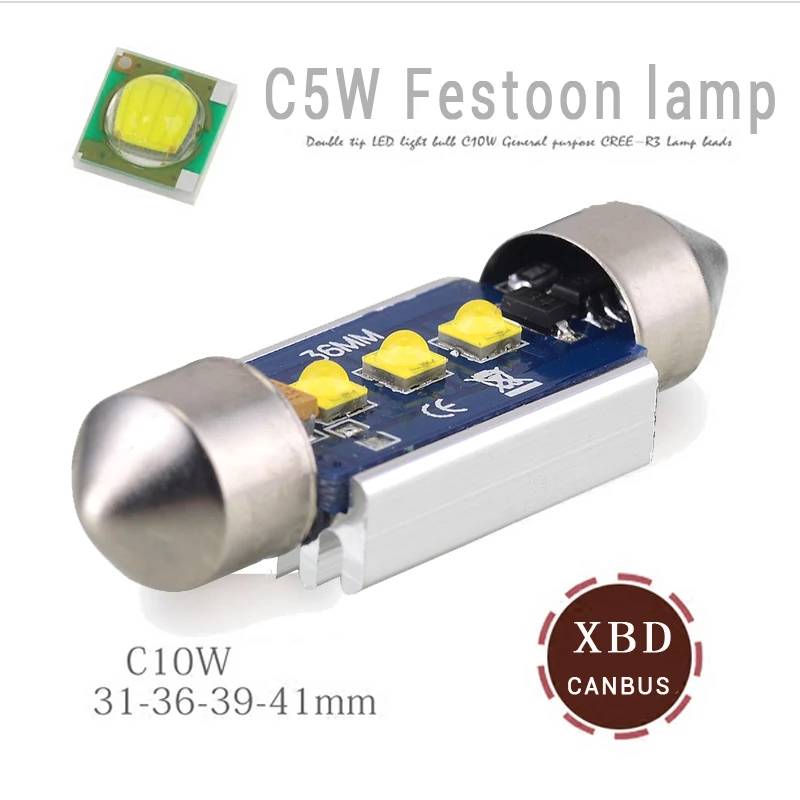 Светодиодные лампы JSTOP A4 для номерного знака C10W внешнее освещение светодиодные c5w