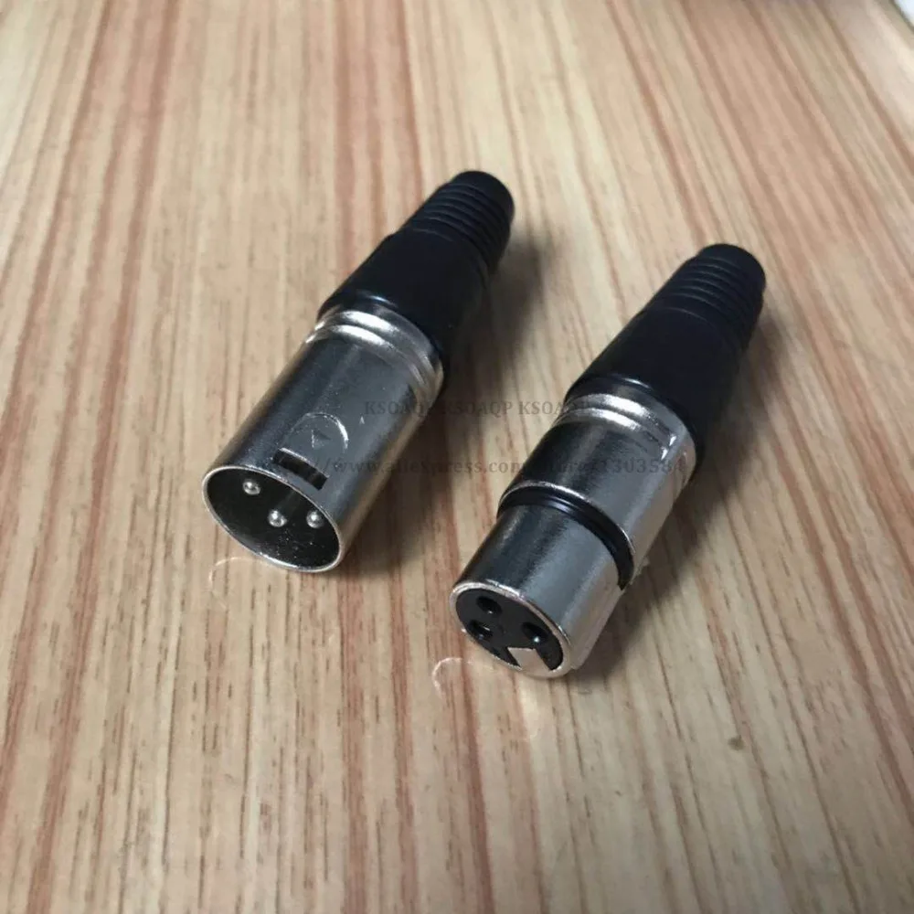 5 пар/лот 10 шт. для NEUTRIK NC3MXX и NC3FXX мужской женский набор 3 Pin XLR Коннектор