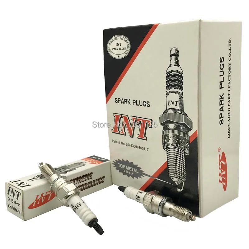 4 шт. INT Иридиум свечи зажигания 8 мм EH-ER8-IR RVF400/VFR400R/VFR30/RVF35 6868 ER9EHIX 5869 ER9EH BUJIA ER9EH IY27 ER8EH ER8EHIX 4185