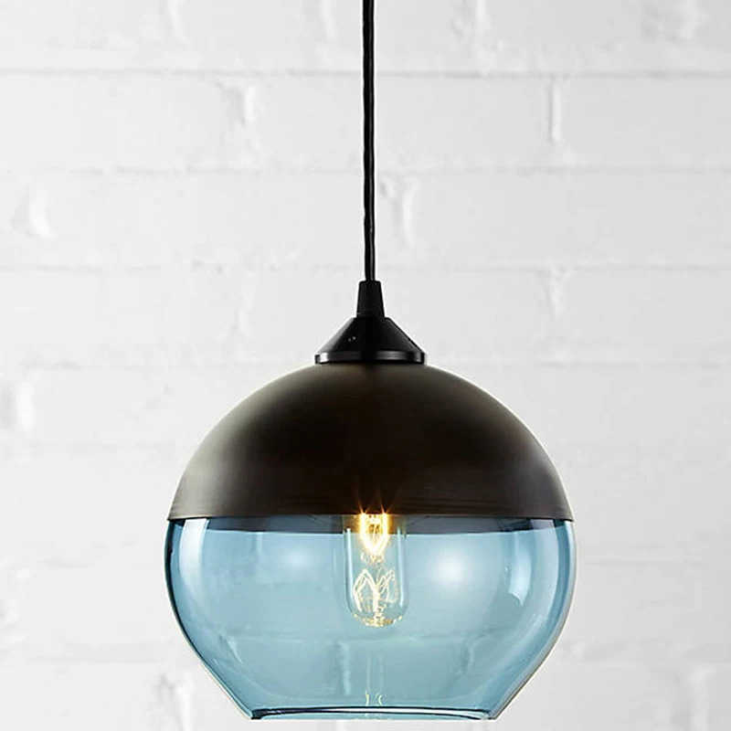 IKVVT светодиодный подвесные светильники со стеклянным шаром внутреннее освещение