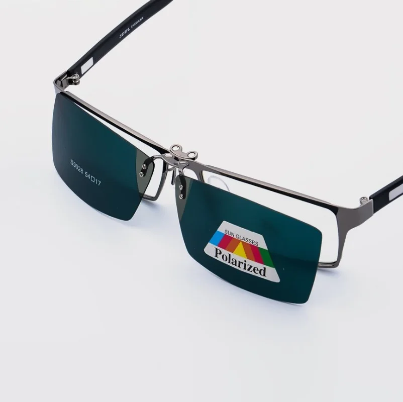 Новинка 134 Мужские поляризационные комплекты металлическая оправа магнитные