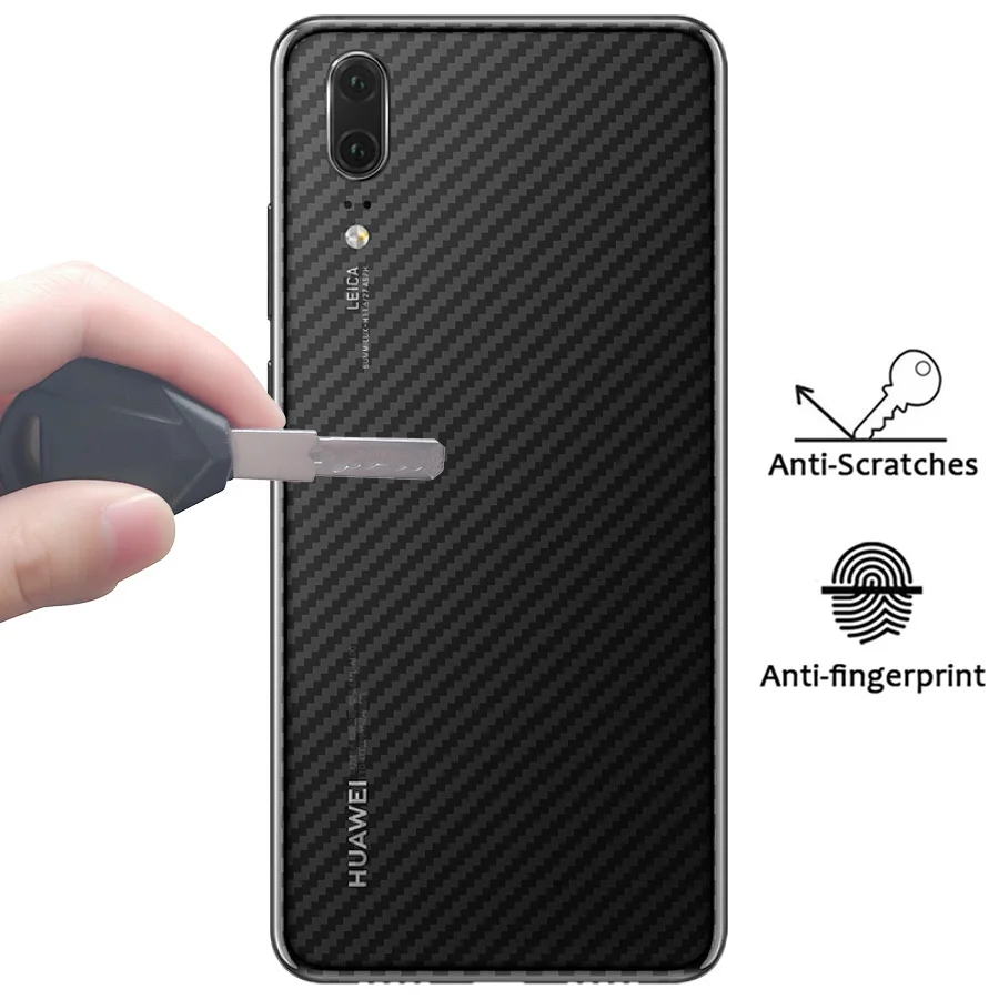 5 шт. обернутая задняя наклейка для Huawei Honor 6a 6x8 9 10 Plus Play защита экрана из