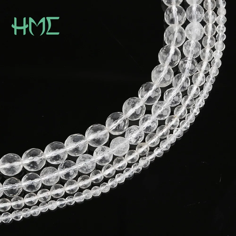 Горячая продажа Мода диаметр 4/6/8/10 мм натуральный кристалл камень круглый шар