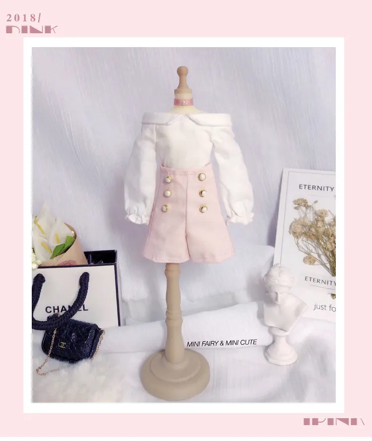 Одежда для куклы blyth 1/6 аксессуары кукол модные топы и юбки ob24 azone licca одежда 30 см