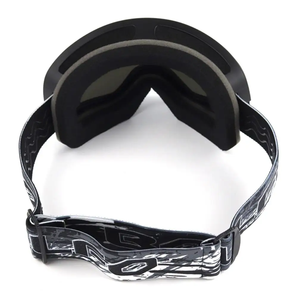 Двойные противотуманные линзы магнитные лыжные очки одна и двойная доска кома