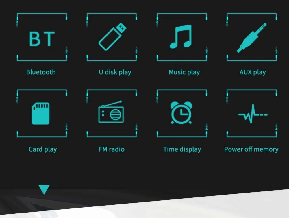 Автомагнитола, автомагнитола, Coche, Aux, bluetooth, FM, стерео, аудио, MP3, приемник, USB радио, Para, автоэлектроника, 1 din, автомобильный мультимедийный плеер