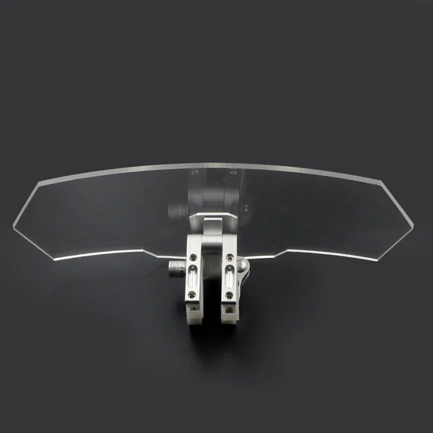 Unversal Airflow Adjustable Windscreen Wind Deflector Motorcycle Windshield For suzuki gsf 600 piaggio beverly mt 09 tracer