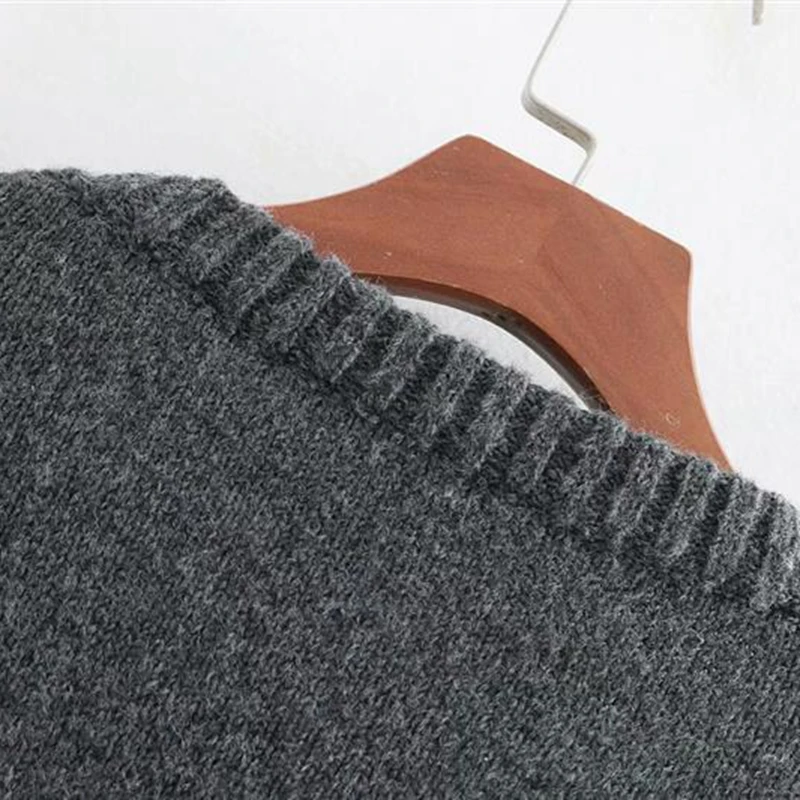 Женские вязаные свитера с пайетками на Рождество украшенные бисером пуловеры