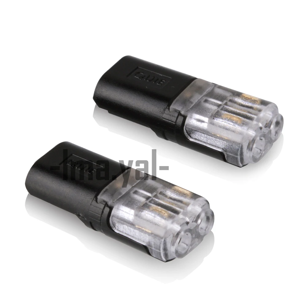10 шт./компл. Scotch Lock быстрый зажим для 24-18 проводной соединитель AWG 2PIN напротив, проводниковый блок