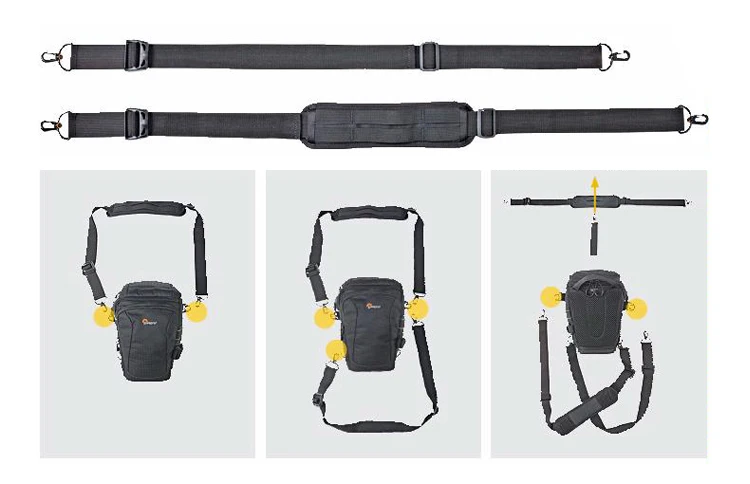 Новинка. Треугольная наплечная сумка для цифровой зеркальной камеры Lowepro Toploader Pro 70 AW II с чехлом от дождя. Портативный поясной чехол-Кобура