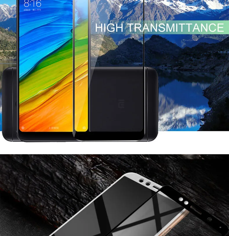 3D полное покрытие из закаленного стекла для Xiaomi Redmi 5 5A 5 Plus Note 5 Pro 5A Защитное стекло для экрана на Redmi 4 4X S2 Note 4 4X пленка
