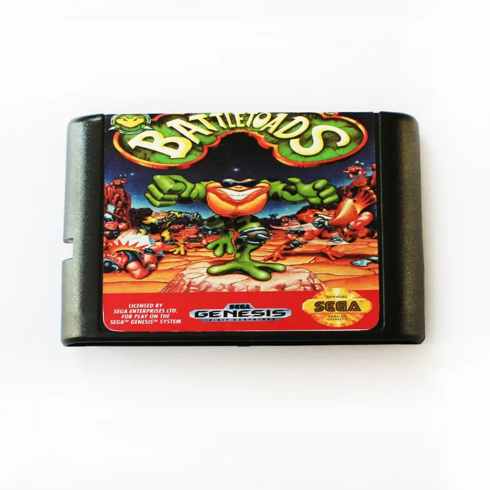 

Battletoads 16 bit MD Game Card For Sega Mega Drive For SEGA Genesis