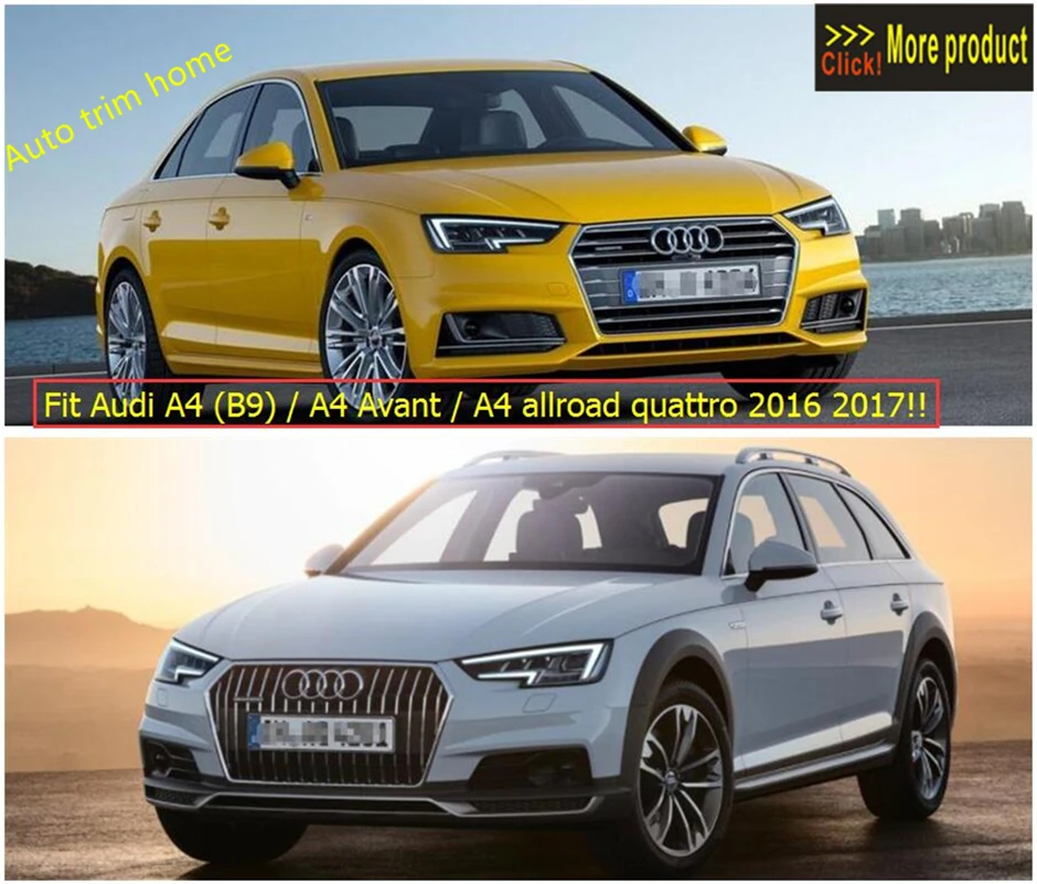 Lapetus центр управления карты хранения банк карты крышка подходит для Audi A4 B9 A5 Sedan Avant Allroad Quattro- авто аксессуар