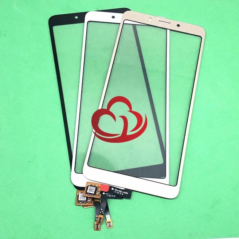 10 шт. Замена ЖК переднего сенсорного экрана Стекло Внешний объектив для xiaomi Redmi 6/Redmi 6A