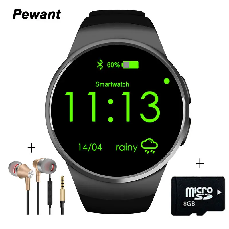 Смарт часы Pewant KW18 с монитором сердечного ритма Montre Connecter Smartwatch для Samsung gear s3 s2 Android