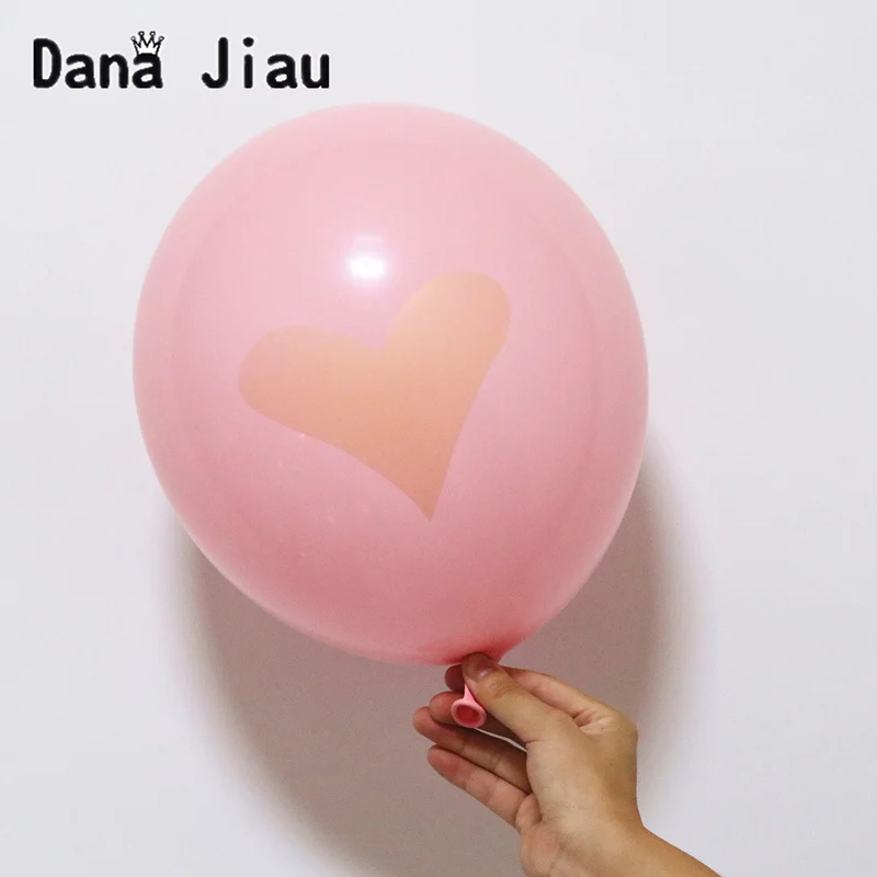 pink 10 шт. 12 дюймов/2,8 г красное сердце латексный воздушный шар для Бэйби Шауэр bithrday вечерние украшения свадебные воздущные шары Детские игрушки поставщик - Цвет: pink
