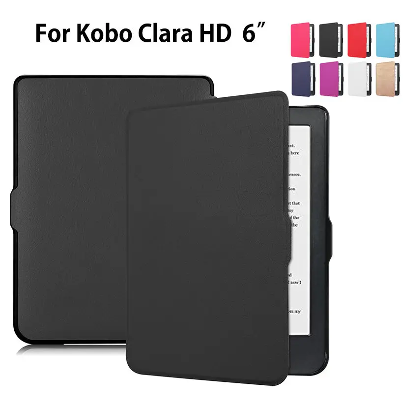 Ультра тонкий чехол для kobo clara HD 6 0 дюймов Магнит умный спящий режим из