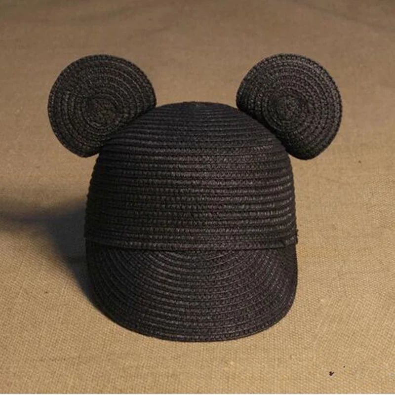 Cute Mickey Ear Kids baby Baseball Cap Hats Children Baby Snapback Caps Spring Summer Funny Hip Hop | Аксессуары для одежды