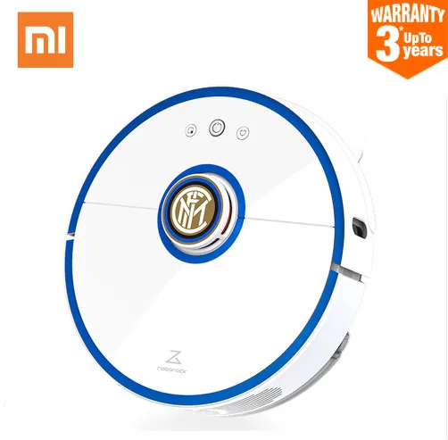 XIAOMI S52 Mi Roborock вакуумный уборочный подметальный робот сентениальный Inter Milan Custom Edition с футбольным звездным голосом