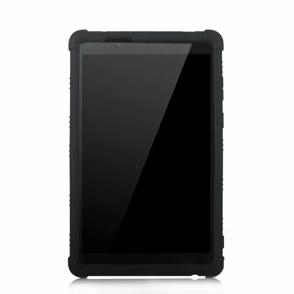 Планшет чехол для lenovo Tab E8 8,0 дюйма TB-8304 утолщенной силиконовый TB-8304F Стенд cover black+ 3 Подарки