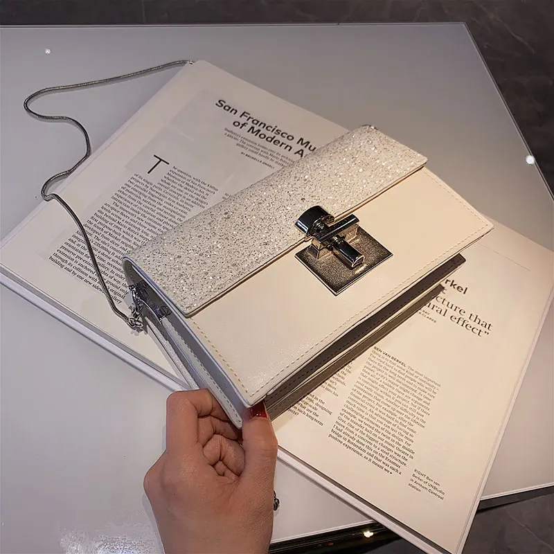 FuAhaLu сумка для пожилых женщин новая волна Корейская версия диких блесток модная