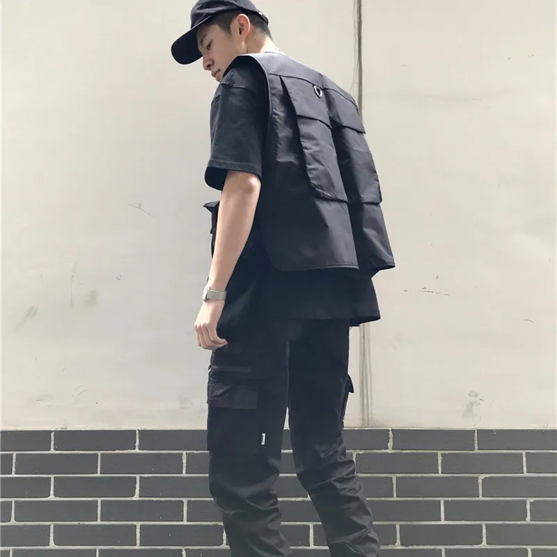 Военный веер тактический жилет мужской Wo свободный карго куртка жилеты для