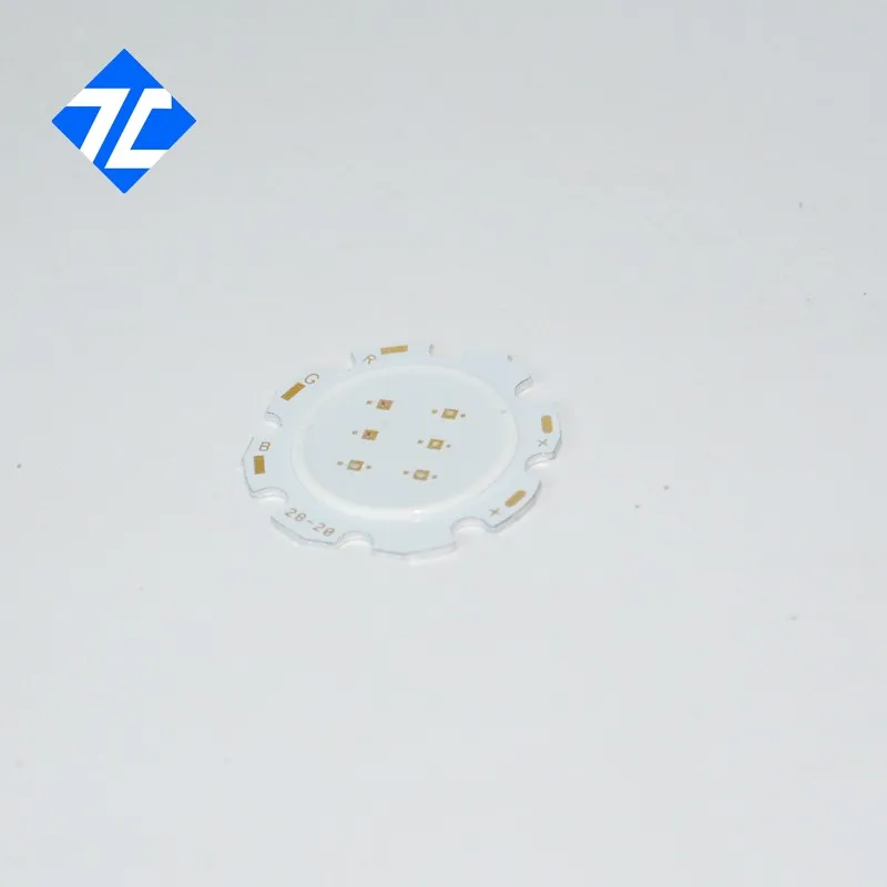 10 шт./лот 3 Вт COB RGB изменяемый Цвет Светодиодный прожектор точечный светильник