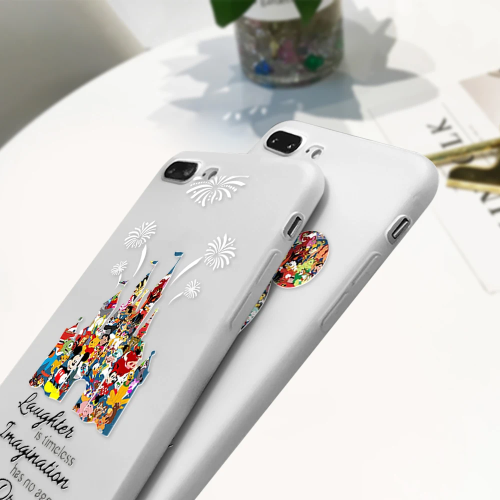 Матовые Мультяшные милые роскошные чехлы на заднюю панель для iPhone 11 Pro XS Max XR X для iPhone 5 5S S SE 8 7 10 6 6S Plus чехлы из мягкого ТПУ силикона