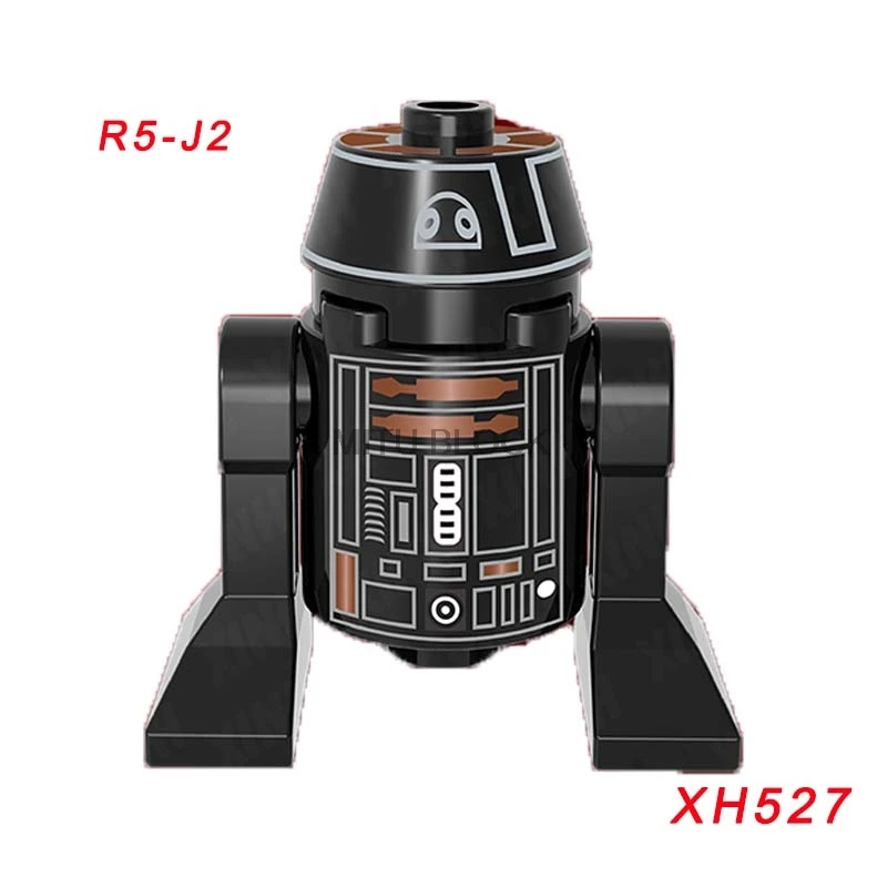 xh527 Одиночная распродажа, Звездные войны, космические войны, робот C3Po R2D2, C-3Po, R2-D2, Звезда смерти, дроид, Звездные войны, фигурки, строительные блоки - Цвет: xh527
