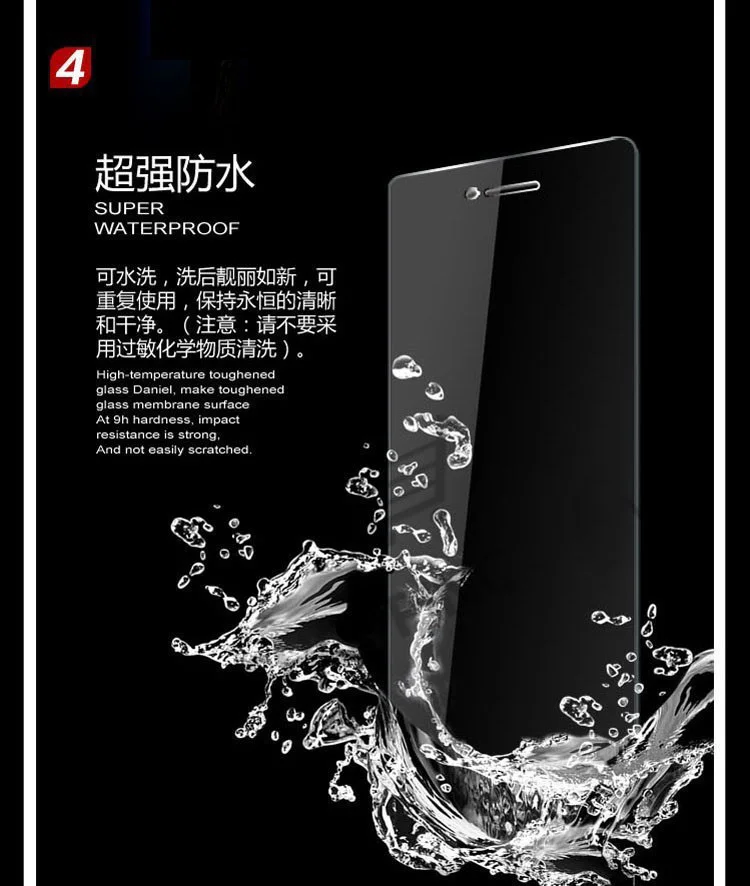 Потрясающее закаленное стекло 10 шт./лот для защиты экрана от царапин Samsung Galaxy E5 E500