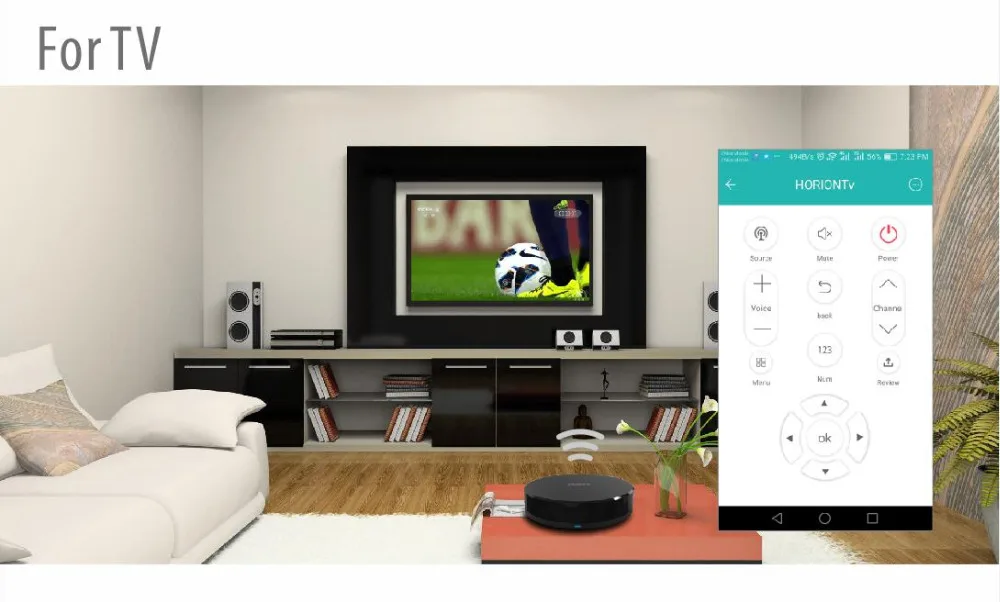 RSH IR01 Универсальный умный пульт дистанционного управления WIFI + IR 360 градусов дом