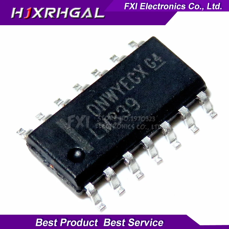 50 шт. LM358 LM393 LM339 LM324 NE555 СОП SMD LM358DR LM324DR LM339DR LM393DR NE555DR усилителей от igmopnrq - Цвет: LM339