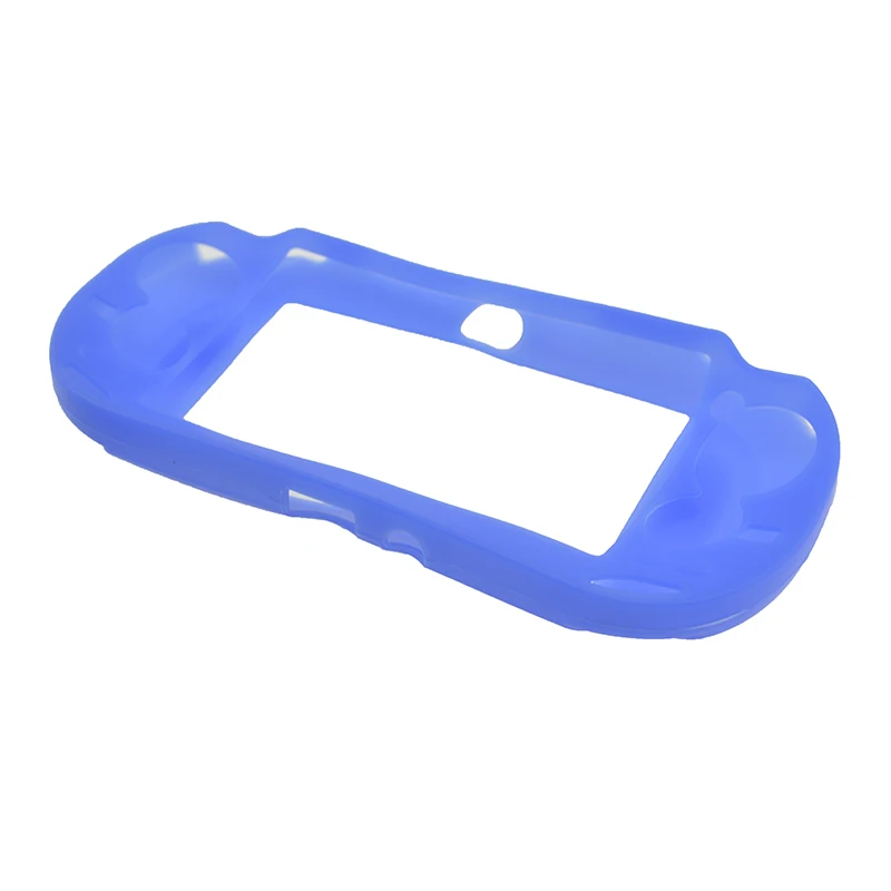 Мягкий силиконовый защитный чехол резиновый чехол-бампер для psp VITA 1000 гелевый резиновый чехол для PS VITA 1000