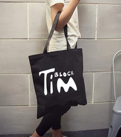 Fashionable Korean version of the new canvas bag leisure shoulder handbag large capacity | Багаж и сумки