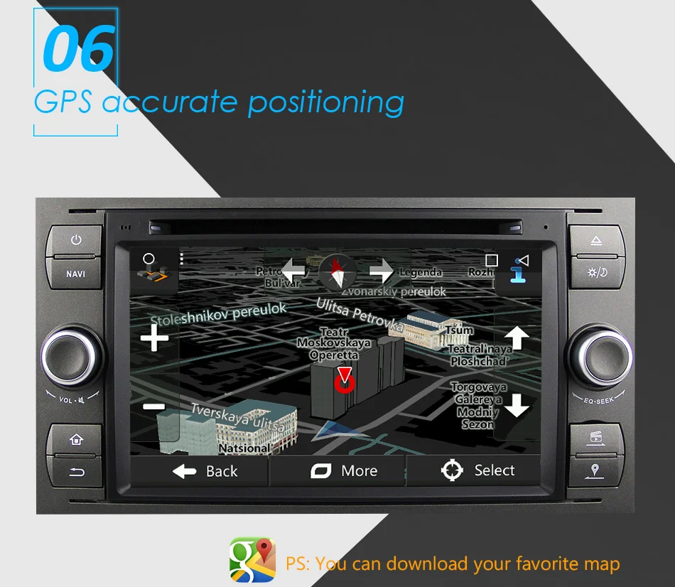 Eunavi 2 Din Android 9 4G 64G Автомобильный DVD для FORD S-Max Kuga Fusion Transit Fiesta Focus II gps мультимедийный плеер Радио стерео dsp