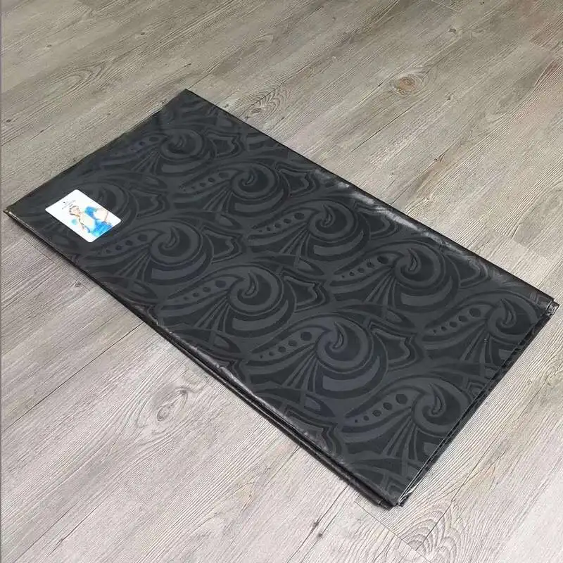 Блестящая африканская ткань Базен Riche Getzn парча нигерийский стиль морская