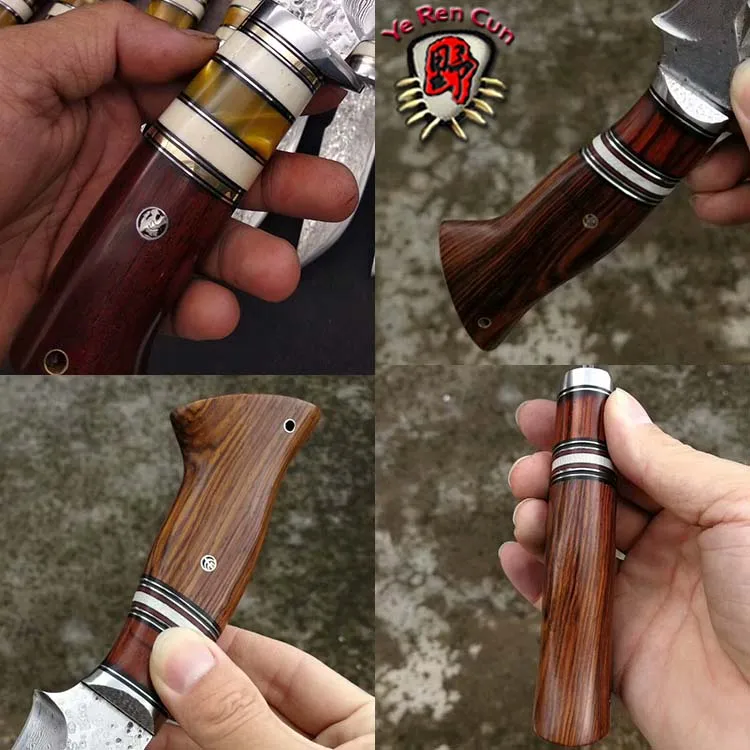 5CR13 стальная ручка ножа предохранитель на заказ нож делая ручки валик DIY части